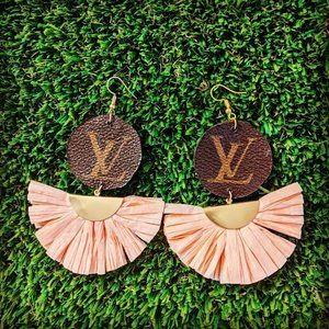 LOUIS VUITTON FAN EARRINGS